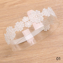 Load image into Gallery viewer, Baby Lace Headband Infant Girl Cute Hairband Kids Children Elastic Ribbon Hair Accessories Princess Floral Wedding Party Headwear
