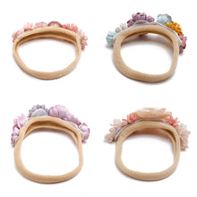 Load image into Gallery viewer, Baby Flower Headband Infant Girl Cute Hairband Kids Children Elastic Ribbon Hair Accessories Princess Floral Wedding Party Headwear
