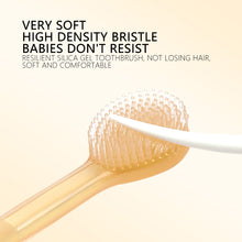 Load image into Gallery viewer, 2Pcs Infant Toothbrush Non-Slip Tongue Cleaner Soft Silicone Baby silicone toothbrush Baby Tongue Cleaning Brush Oral Care
