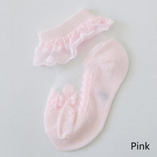 Load image into Gallery viewer, Summer Newborn Socks Breathable Cotton Socks Baby 0-36 Months Infant Lace Socks Dress Up for Girls Boys Gift
