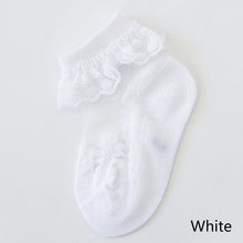 Load image into Gallery viewer, Summer Newborn Socks Breathable Cotton Socks Baby 0-36 Months Infant Lace Socks Dress Up for Girls Boys Gift
