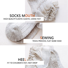 Load image into Gallery viewer, Summer Newborn Socks Breathable Cotton Socks Baby Infant Lace Socks Dress Up for Girls Boys Gift
