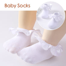 Load image into Gallery viewer, Spring Summer Newborn Floor Socks Breathable Socks Baby 0-24 Months Infant Kids Socks Dress Up for Girls Boys Gift
