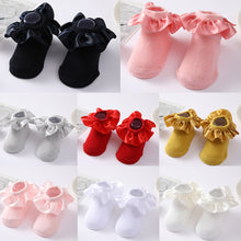 Load image into Gallery viewer, Spring Summer Newborn Floor Socks Breathable Socks Baby 0-24 Months Infant Kids Socks Dress Up for Girls Boys Gift
