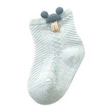 Load image into Gallery viewer, Summer Newborn Socks Breathable Socks Baby 0-24 Months Infant Kids Ankle Socks Toddler Sock Dress Up for Girls Boys Gift
