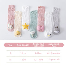 Load image into Gallery viewer, Summer Newborn Anti Mosquito Socks Breathable Socks Baby 0-36 Months Infant Kids Socks Toddler Sock Dress Up for Girls Boys Gift

