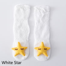 Load image into Gallery viewer, Summer Newborn Anti Mosquito Socks Breathable Socks Baby 0-36 Months Infant Kids Socks Toddler Sock Dress Up for Girls Boys Gift
