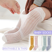 Load image into Gallery viewer, Summer Newborn Anti Mosquito Socks Breathable Socks Baby 0-36 Months Infant Kids Socks Toddler Sock Dress Up for Girls Boys Gift
