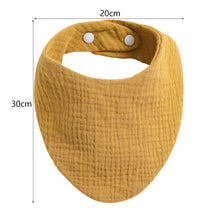 Load image into Gallery viewer, Baby Bibs Scarf Boys Girls Accessories Newborn Baby Cotton Soft Scarf Infant Saliva Towel Baby Supplies
