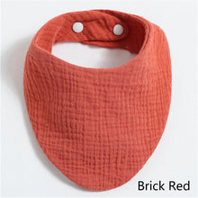 Load image into Gallery viewer, Baby Bibs Scarf Boys Girls Accessories Newborn Baby Cotton Soft Scarf Infant Saliva Towel Baby Supplies
