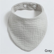 Load image into Gallery viewer, Baby Bibs Scarf Boys Girls Accessories Newborn Baby Cotton Soft Scarf Infant Saliva Towel Baby Supplies
