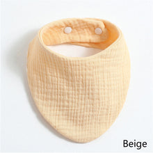 Load image into Gallery viewer, Baby Bibs Scarf Boys Girls Accessories Newborn Baby Cotton Soft Scarf Infant Saliva Towel Baby Supplies
