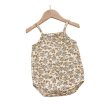 Load image into Gallery viewer, Summer Newborn Sling-romper Fruit Pattern Cotton Infant Bodysuit Sleeveless Romper Toddler Baby Clothes
