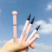 Load image into Gallery viewer, Eyeliner Liquid Thin Head Beginners Do Not Smudge Cartoon Eyeliner Liquid Pen Make Up Cosmetic cute Cat Paw Women Beauty Tools
