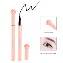 Load image into Gallery viewer, Eyeliner Liquid Thin Head Beginners Do Not Smudge Cartoon Eyeliner Liquid Pen Make Up Cosmetic cute Cat Paw Women Beauty Tools
