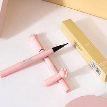Load image into Gallery viewer, Eyeliner Liquid Thin Head Beginners Do Not Smudge Cartoon Eyeliner Liquid Pen Make Up Cosmetic cute Cat Paw Women Beauty Tools
