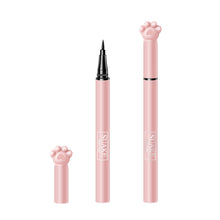 Load image into Gallery viewer, Eyeliner Liquid Thin Head Beginners Do Not Smudge Cartoon Eyeliner Liquid Pen Make Up Cosmetic cute Cat Paw Women Beauty Tools
