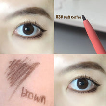 Load image into Gallery viewer, Black Automatic Waterproof Eyeliner Brush Long Lasting Sweatproof Eyeliner Pencil Non-marking Eyeliner Non Easy Smudge Cosmetic
