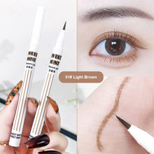 Load image into Gallery viewer, Silkworm Eyeliner Pen Natural Chestnut Brown Lying Silkworm Pencil Waterproof Outline Eye Shadow Pen Drawing Women Eyelashes
