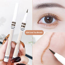 Load image into Gallery viewer, Silkworm Eyeliner Pen Natural Chestnut Brown Lying Silkworm Pencil Waterproof Outline Eye Shadow Pen Drawing Women Eyelashes
