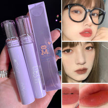 Load image into Gallery viewer, Cute Bear Velvet Matte Lip Glaze Plain Red Lipstick Non-stick Cup Lipstick Elegant Lip Mud Women Female Make Up Cosmetic
