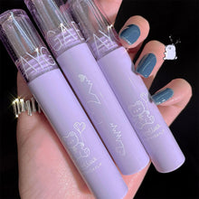 Load image into Gallery viewer, Cute Bear Velvet Matte Lip Glaze Plain Red Lipstick Non-stick Cup Lipstick Elegant Lip Mud Women Female Make Up Cosmetic
