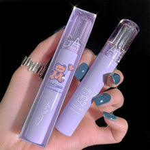 Load image into Gallery viewer, Cute Bear Velvet Matte Lip Glaze Plain Red Lipstick Non-stick Cup Lipstick Elegant Lip Mud Women Female Make Up Cosmetic

