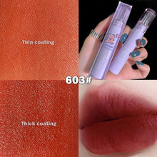 Load image into Gallery viewer, Cute Bear Velvet Matte Lip Glaze Plain Red Lipstick Non-stick Cup Lipstick Elegant Lip Mud Women Female Make Up Cosmetic
