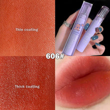 Load image into Gallery viewer, Cute Bear Velvet Matte Lip Glaze Plain Red Lipstick Non-stick Cup Lipstick Elegant Lip Mud Women Female Make Up Cosmetic
