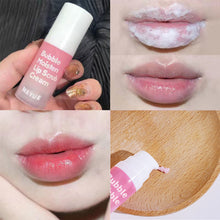 Load image into Gallery viewer, Bubble Moisten Lip Scrub Makeup Exfoliating Moisturizing Full Lips Lip Gloss Dead Skin Gel Removal lip Scrub Cosmetics
