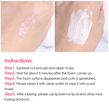 Load image into Gallery viewer, Bubble Moisten Lip Scrub Makeup Exfoliating Moisturizing Full Lips Lip Gloss Dead Skin Gel Removal lip Scrub Cosmetics
