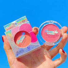 Load image into Gallery viewer, Single Blush Palette Face Foundation Powder Waterproof Lasting Face Rouge Powder Natural Peach Matte Blusher Make Up
