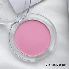 Load image into Gallery viewer, Single Blush Palette Face Foundation Powder Waterproof Lasting Face Rouge Powder Natural Peach Matte Blusher Make Up
