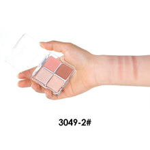 Load image into Gallery viewer, 4 Color Charming Glitter Eyeshadow Palette Matte Bright Eyeshadow Pearly Eyeshadow Palette Eye Makeup Palette Cosmetics Beauty
