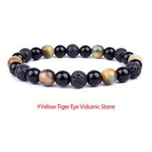 Load image into Gallery viewer, Magnetic Hematite Bracelets Men Tiger Eye Stone Bead Couple Bracelets for Women Health Care Magnet Help Weight Loss Jewelry
