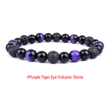 Load image into Gallery viewer, Magnetic Hematite Bracelets Men Tiger Eye Stone Bead Couple Bracelets for Women Health Care Magnet Help Weight Loss Jewelry
