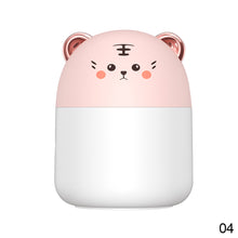 Load image into Gallery viewer, 250ml Desktop Air Humidifier with Colorful Atmosphere Light Aroma Oil Diffuser Chargeable Cool Mist Sprayer Plants Purifier Humificador for Bedroom Home Car
