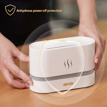 Load image into Gallery viewer, Aroma Oil Diffuser 180ml Air Humidifier Aromatherapy Diffusers Ultrasonic Fragrance Difusor Cool Mist Maker LED Essential Oil Simulation Flame Lamp for Bedroom Home
