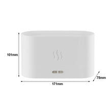 Load image into Gallery viewer, Aroma Oil Diffuser 180ml Air Humidifier Aromatherapy Diffusers Ultrasonic Fragrance Difusor Cool Mist Maker LED Essential Oil Simulation Flame Lamp for Bedroom Home
