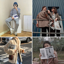 Load image into Gallery viewer, Hot INS Front Cover Fashionable Magazine Character Photo Backdrop Props Life Photography Accessories Ornaments Gourmet Clothing Shooting Decorations with Posing Background
