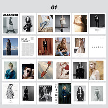 Load image into Gallery viewer, Hot INS Front Cover Fashionable Magazine Character Photo Backdrop Props Life Photography Accessories Ornaments Gourmet Clothing Shooting Decorations with Posing Background
