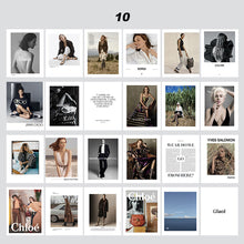 Load image into Gallery viewer, Hot INS Front Cover Fashionable Magazine Character Photo Backdrop Props Life Photography Accessories Ornaments Gourmet Clothing Shooting Decorations with Posing Background
