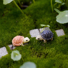 Load image into Gallery viewer, 10PCS Mini Turtle Resin Craft Cute Tortoise Model Miniature Figurines Fairy Garden Ornaments DIY Doll House Terrarium Moss Micro Succulents Landscape Desktop Decoration Accessories
