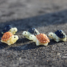 Load image into Gallery viewer, 10PCS Mini Turtle Resin Craft Cute Tortoise Model Miniature Figurines Fairy Garden Ornaments DIY Doll House Terrarium Moss Micro Succulents Landscape Desktop Decoration Accessories
