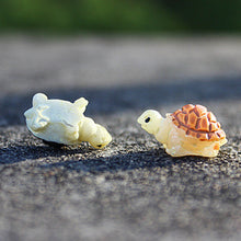 Load image into Gallery viewer, 10PCS Mini Turtle Resin Craft Cute Tortoise Model Miniature Figurines Fairy Garden Ornaments DIY Doll House Terrarium Moss Micro Succulents Landscape Desktop Decoration Accessories
