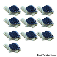 Load image into Gallery viewer, 10PCS Mini Turtle Resin Craft Cute Tortoise Model Miniature Figurines Fairy Garden Ornaments DIY Doll House Terrarium Moss Micro Succulents Landscape Desktop Decoration Accessories
