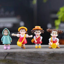 Load image into Gallery viewer, 1pc Mini Landscape Figurine Toys Little Girl Mei Cute Desk Ornament Model Doll Fairy Garden Moss Miniature Home Decor Accessories Kid DIY Gift

