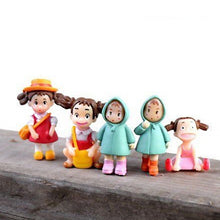 Load image into Gallery viewer, 1pc Mini Landscape Figurine Toys Little Girl Mei Cute Desk Ornament Model Doll Fairy Garden Moss Miniature Home Decor Accessories Kid DIY Gift
