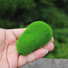 Load image into Gallery viewer, 1pc Artificial Moss Rock Green Fake Stone Simulation Green Glass DIY Plant Decoration Home Decor Creative Crafts for Garden and Crafting Flower Pot
