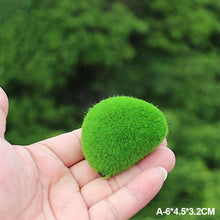 Load image into Gallery viewer, 1pc Artificial Moss Rock Green Fake Stone Simulation Green Glass DIY Plant Decoration Home Decor Creative Crafts for Garden and Crafting Flower Pot
